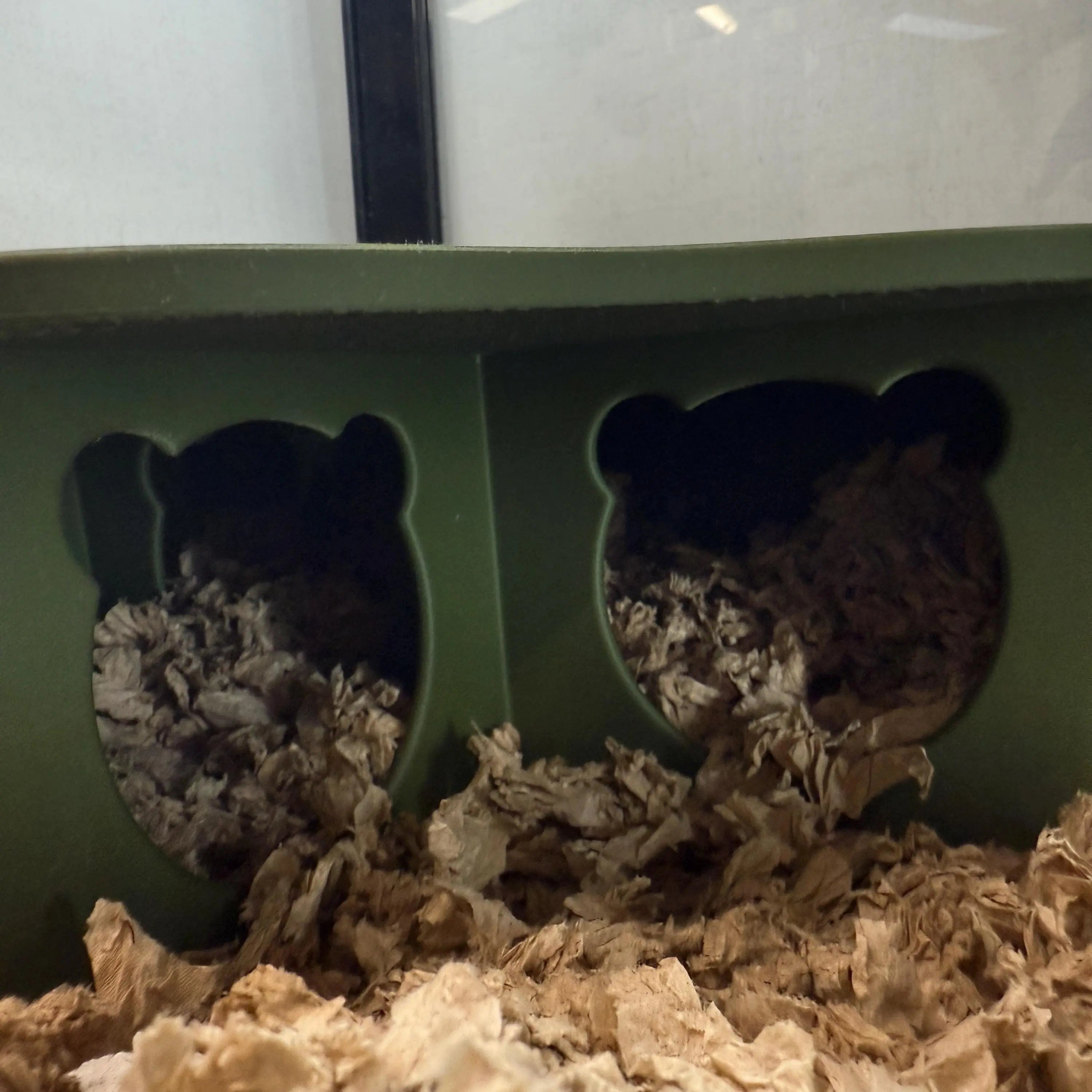 3 chamber Multi-Chamber Hide with removable lid RoseLark Pet Products