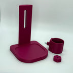 Adjustable Height Free Standing Pet Water Bottle Holder RoseLark Pet Products