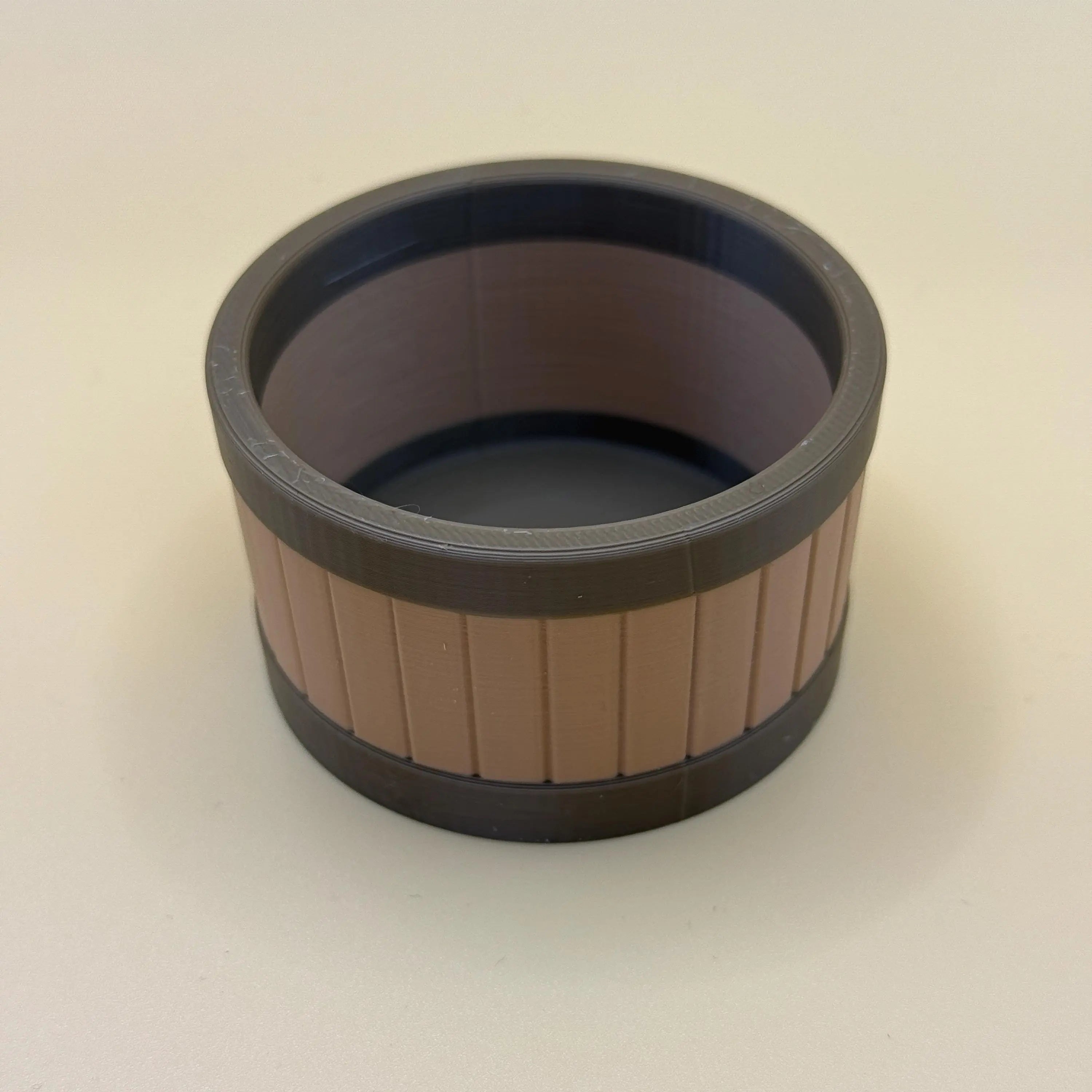 Barrel Water bowl holder/Food Bowl RoseLark Pet Products