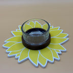 Sunflower Water bowl holder/Food Bowl RoseLark Pet Products