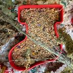 hamster dig box, hamster digging box, hamster sand dig box, hamster dig box UK, Christmas hamster toy, santa stocking pet toy