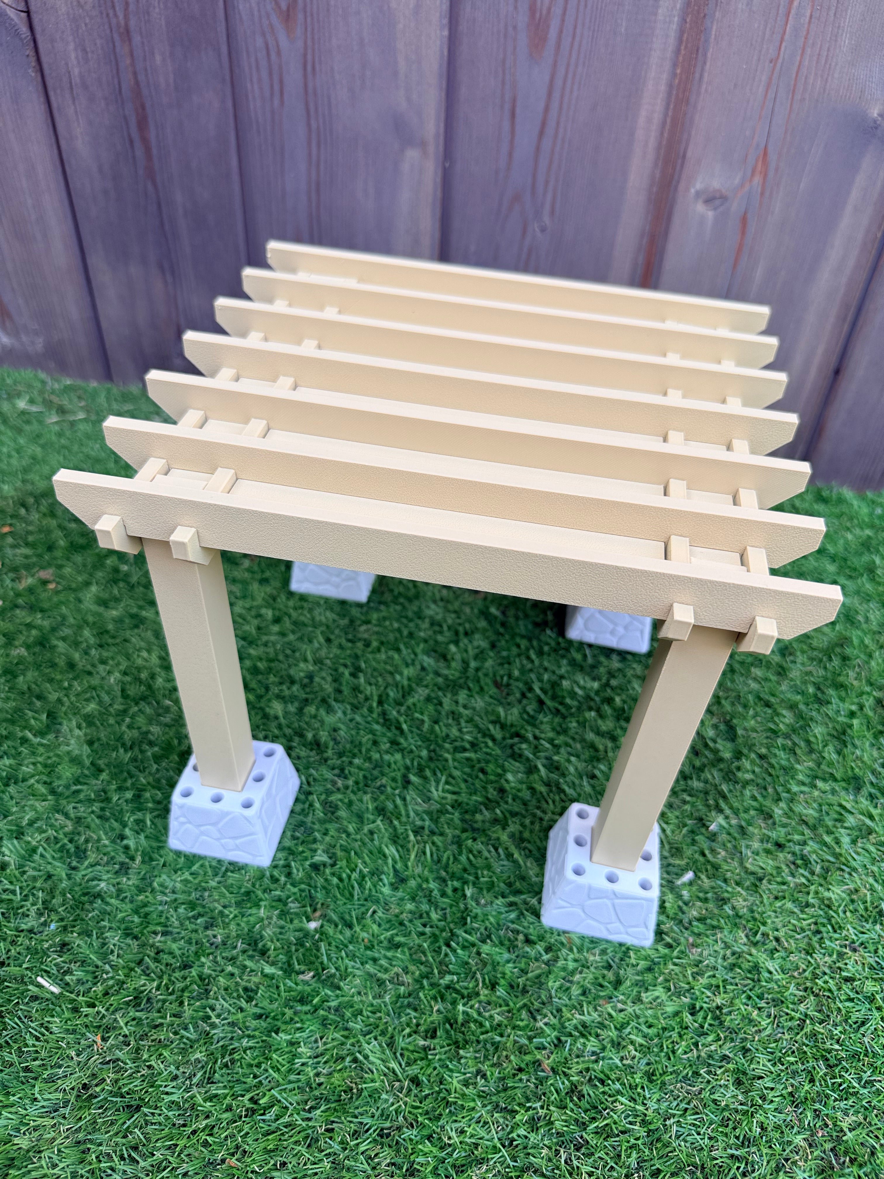 Enchanted Garden Hamster Pergola