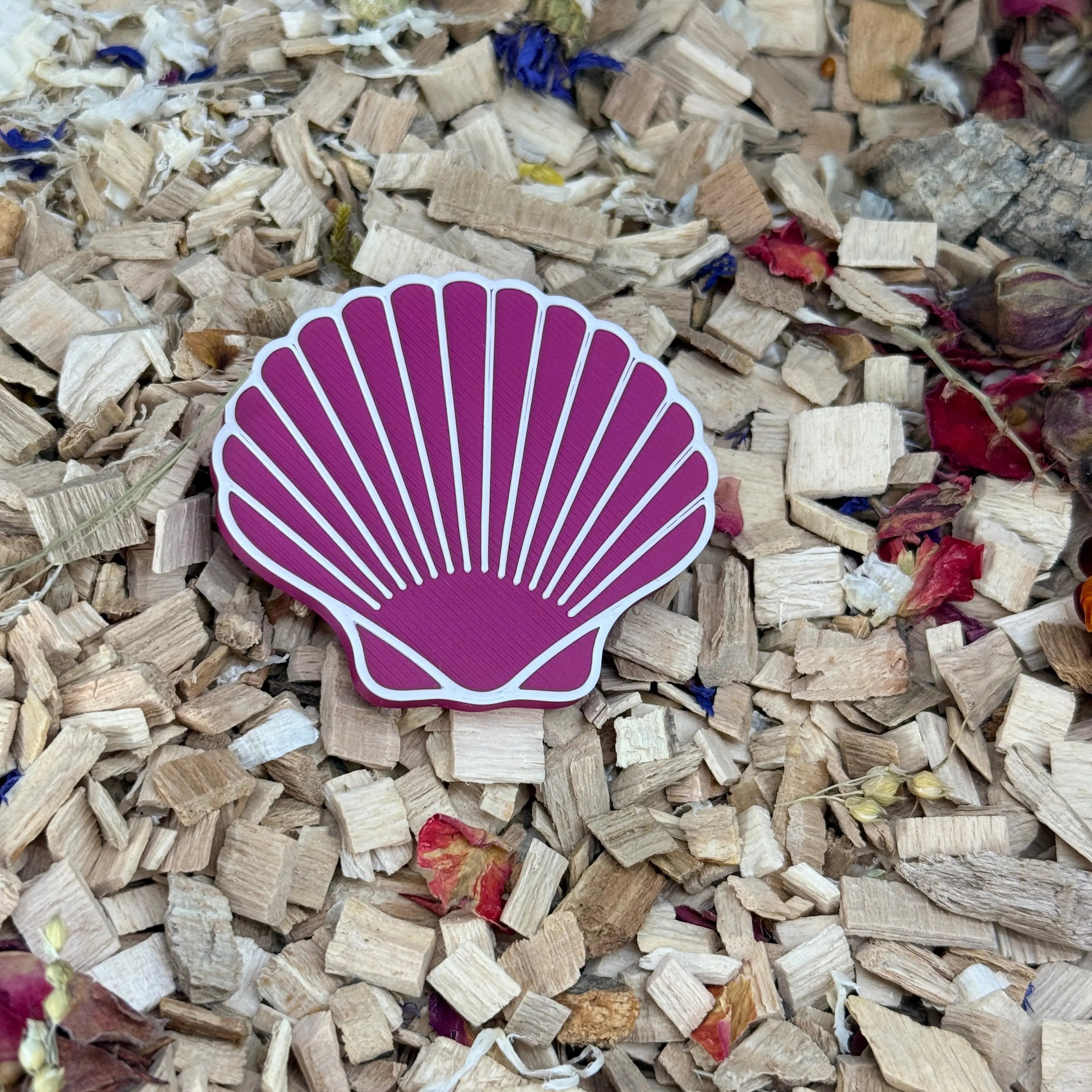 Seashell Stepping Stones – Enclosure Decoration (Set of 3) RoseLark Pet Products