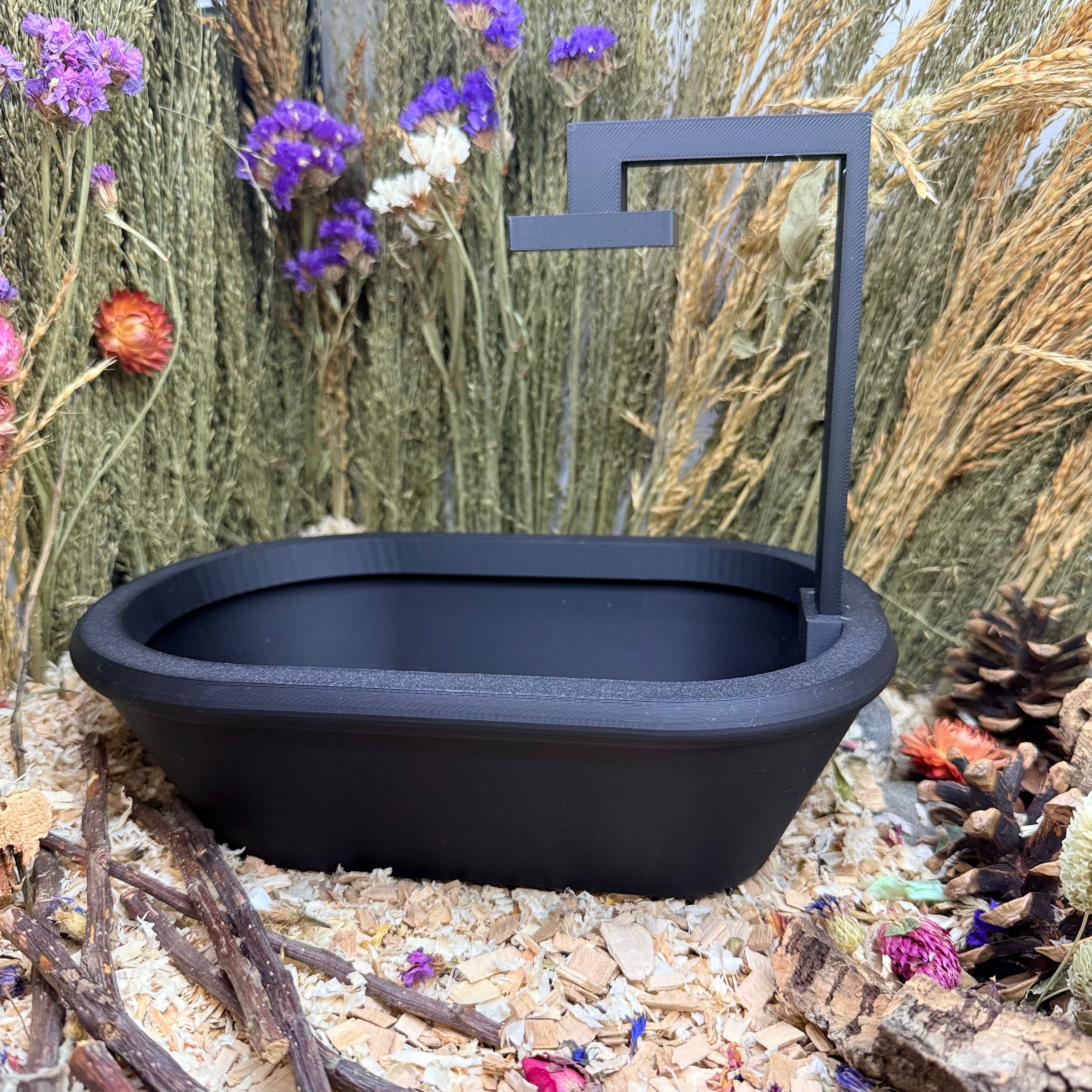 Bathtub Sand Bath & Dig Box RoseLark Pet Products