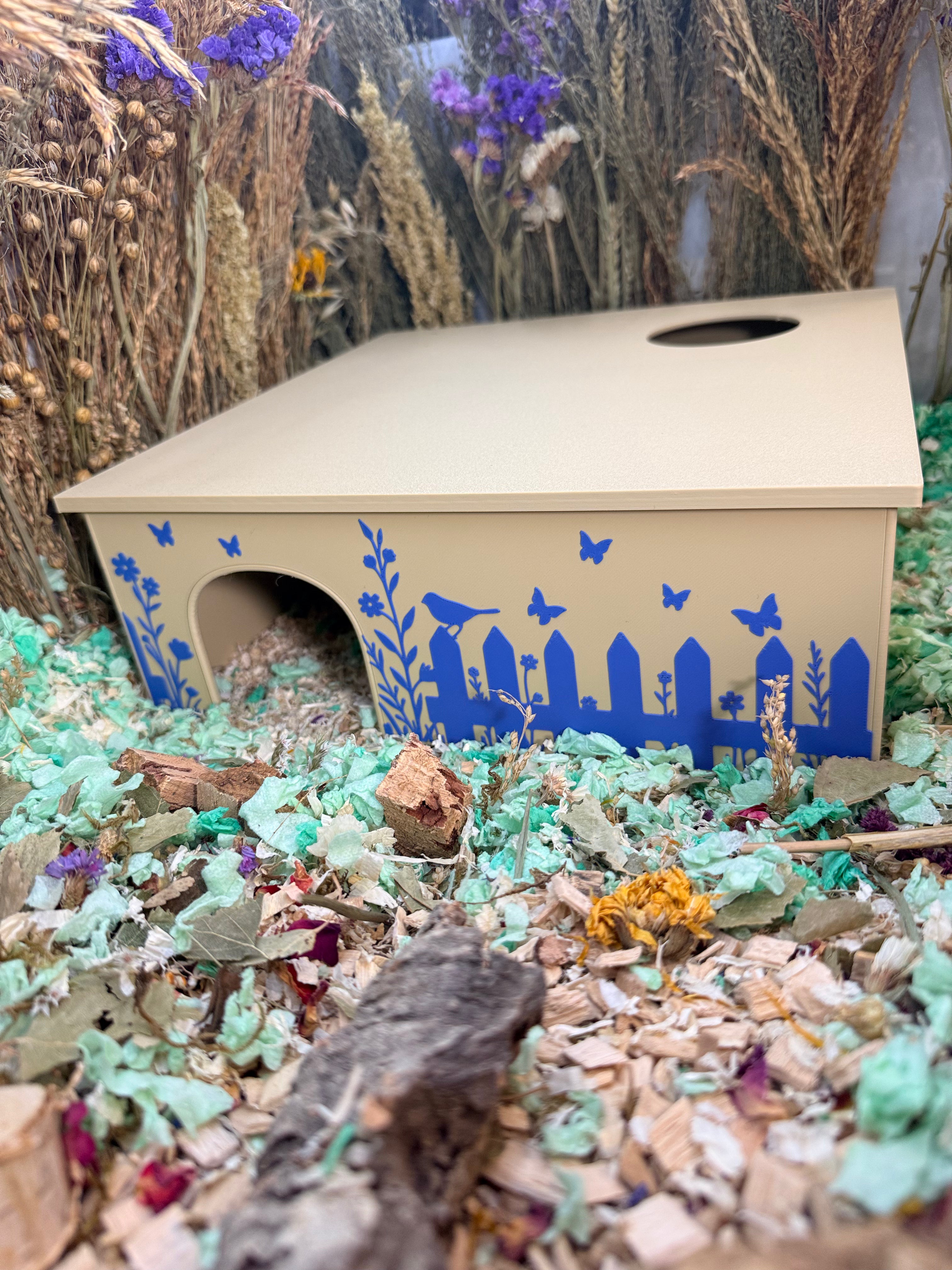 Cottage Garden 4 Chamber Hamster Hide