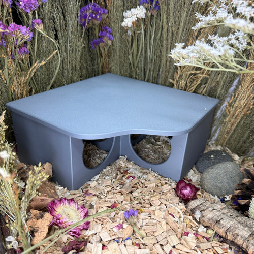 3 chamber Multi-Chamber Hide with removable lid RoseLark Pet Products