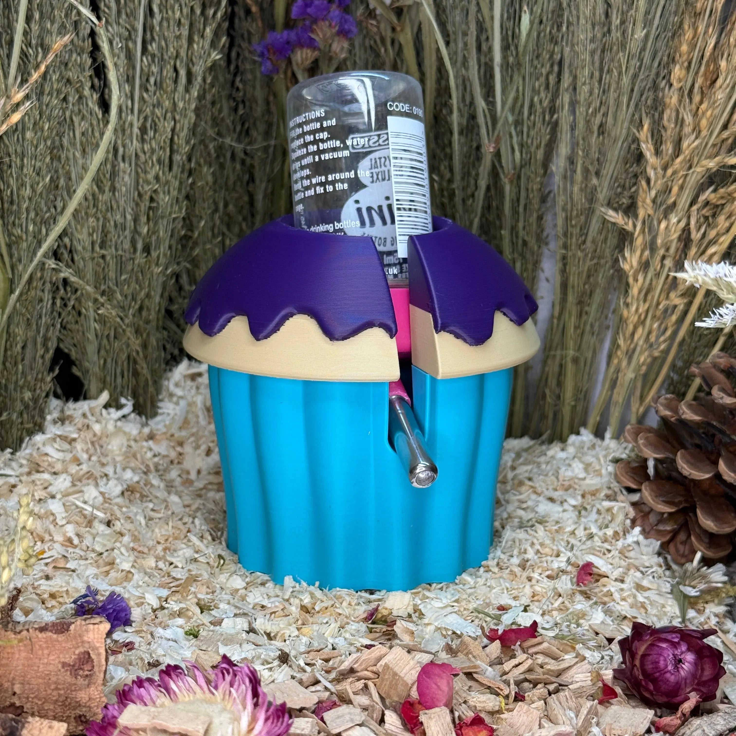 Cupcake Water Bottle Holder RoseLark Pet Products