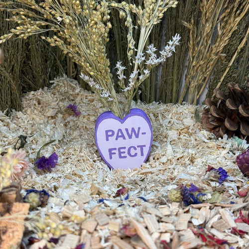 Hand-Painted Heart Spray Holder RoseLark Pet Products