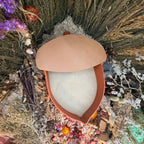 hamster dig box, hamster digging box, hamster sand dig box, hamster dig box UK, Acorn-shaped dig box with a white sand on a bed of dried flowers and herbs, Acorn-shaped sand bath & dig box with partial lid for hamsters and small pets. small animal dig box, gerbil dig box, gerbil sand box,  hamster dig box, hamster digging box, hamster sand dig box, hamster dig box UK, Pets at Home, Roselark Pet Products, Mr Mangos Makes