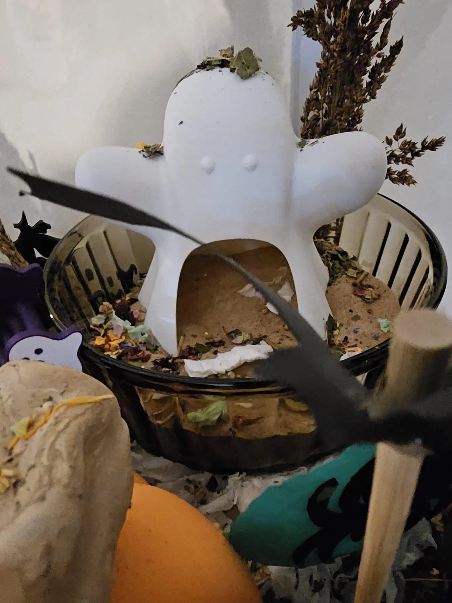 Ghost Hideout: Hamster and Small Pet Hide RoseLark Pet Products