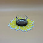 Sunflower Water bowl holder/Food Bowl RoseLark Pet Products