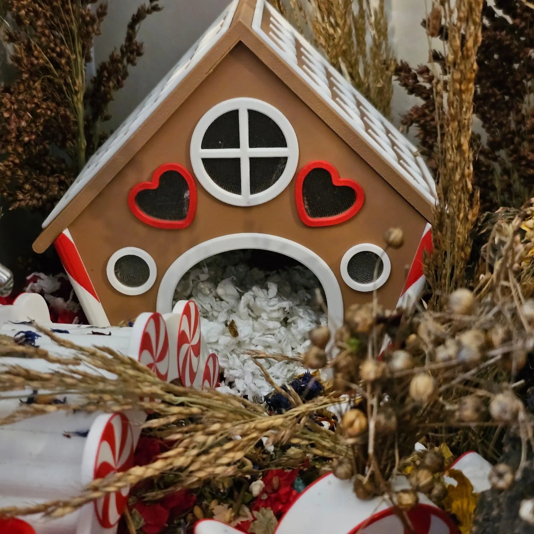 Gingerbread House Hide RoseLark Pet Products