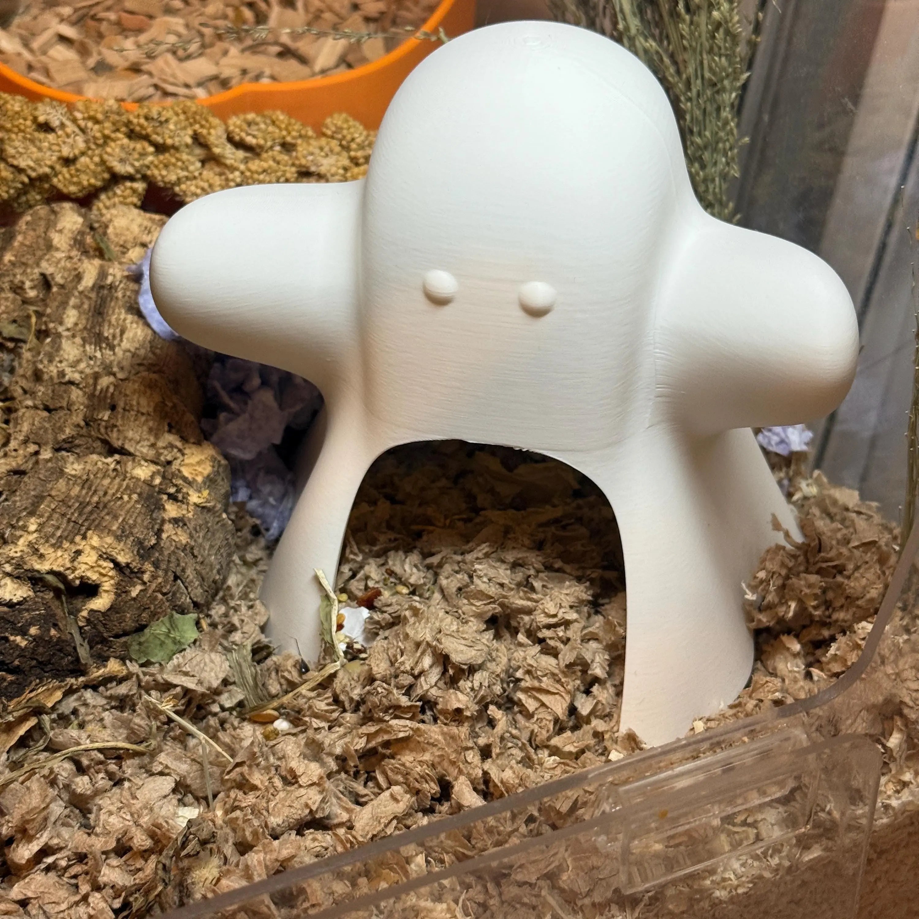 Ghost Hideout: Hamster and Small Pet Hide RoseLark Pet Products