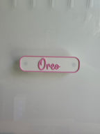 Enclosure Decoration Magnetic Personalised Hamster Name Plaque | RoseLark