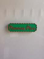 Enclosure Decoration Magnetic Personalised Hamster Name Plaque | RoseLark