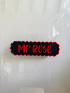 Enclosure Decoration Magnetic Personalised Hamster Name Plaque | RoseLark