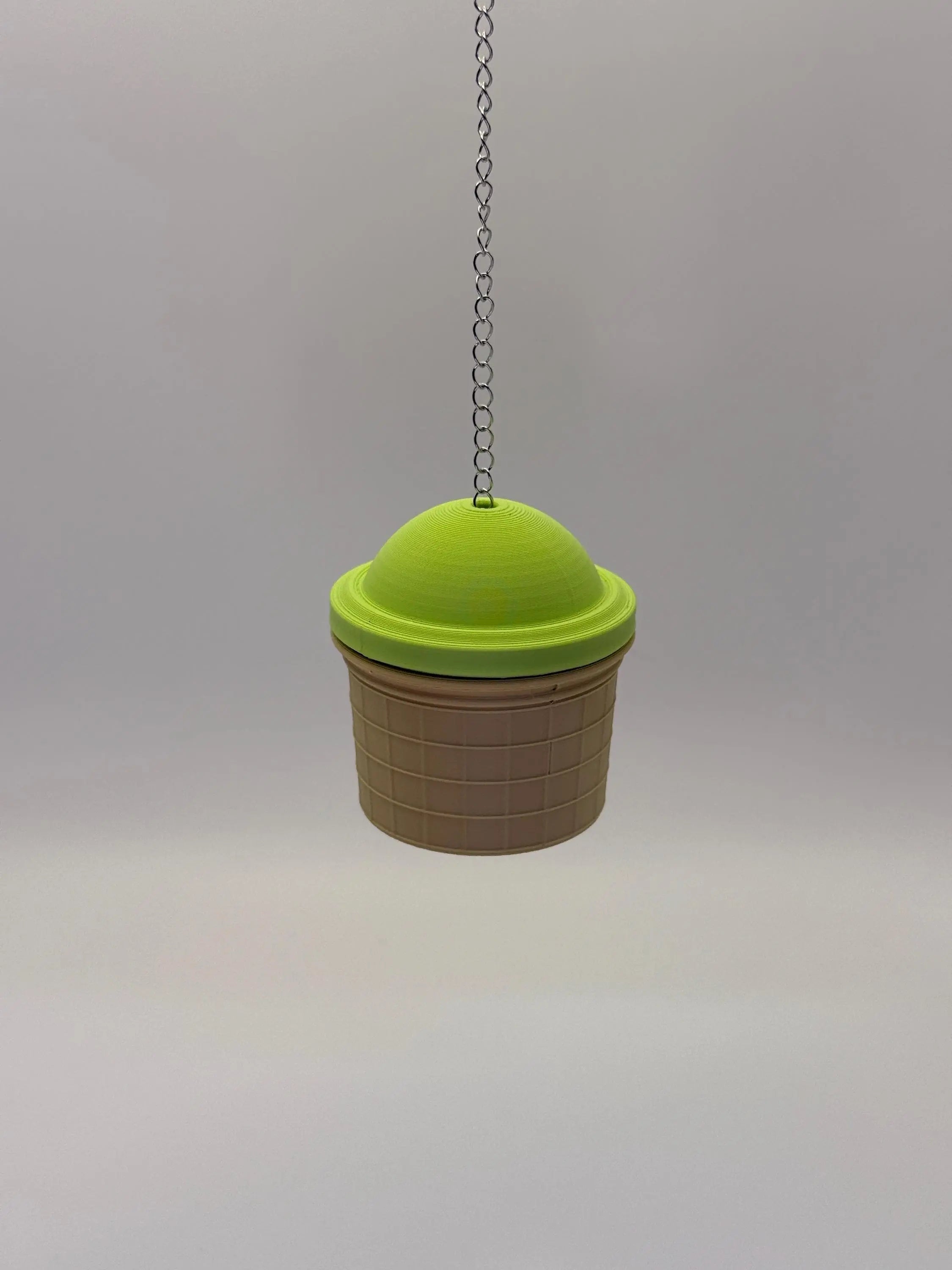 Enrichment Hanging Foraging Ice Cream RoseLark Pet Products