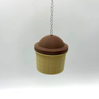 Enrichment Hanging Foraging Ice Cream RoseLark Pet Products