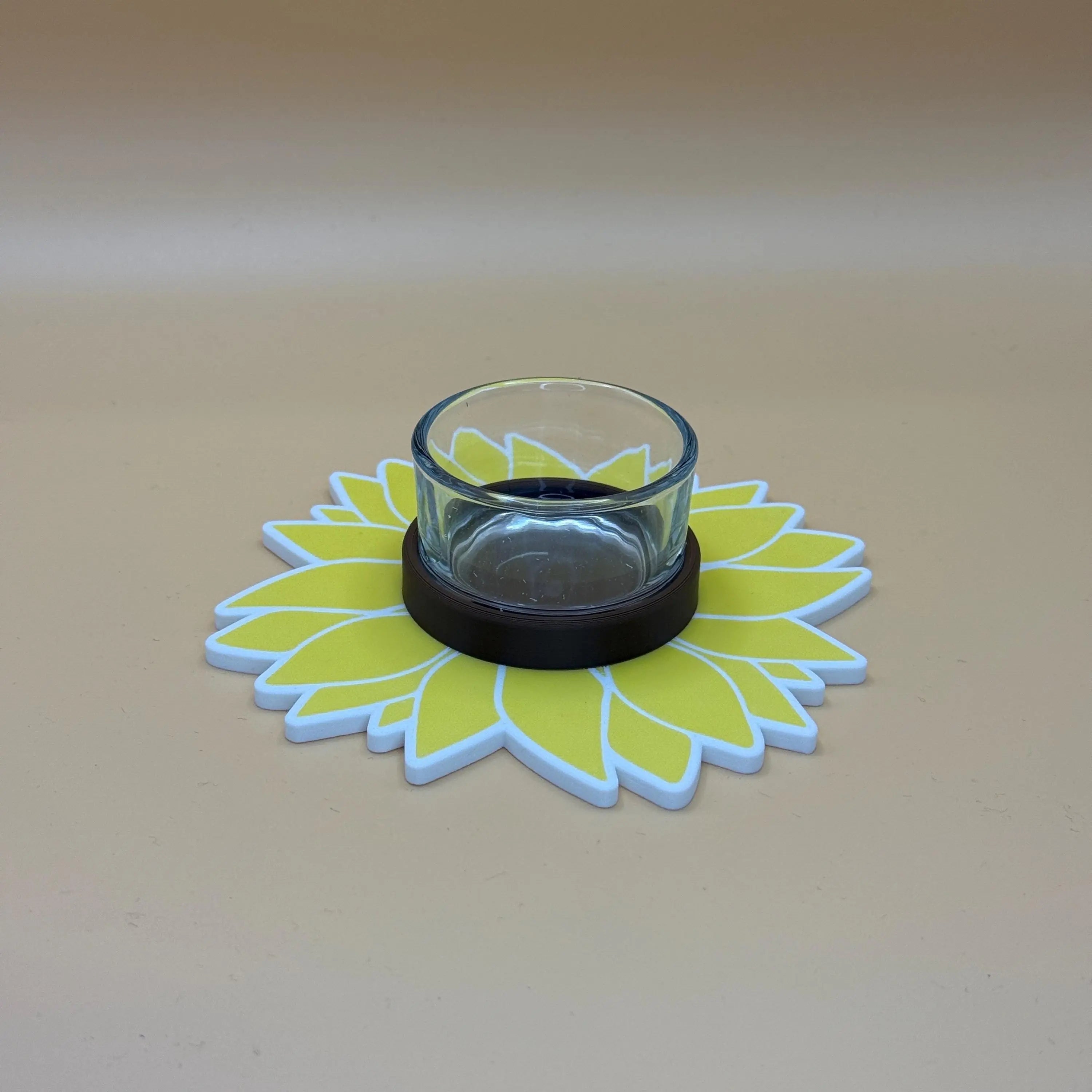 Food Bowl Sunflower Water bowl holder/Food Bowl RoseLark Pet Products