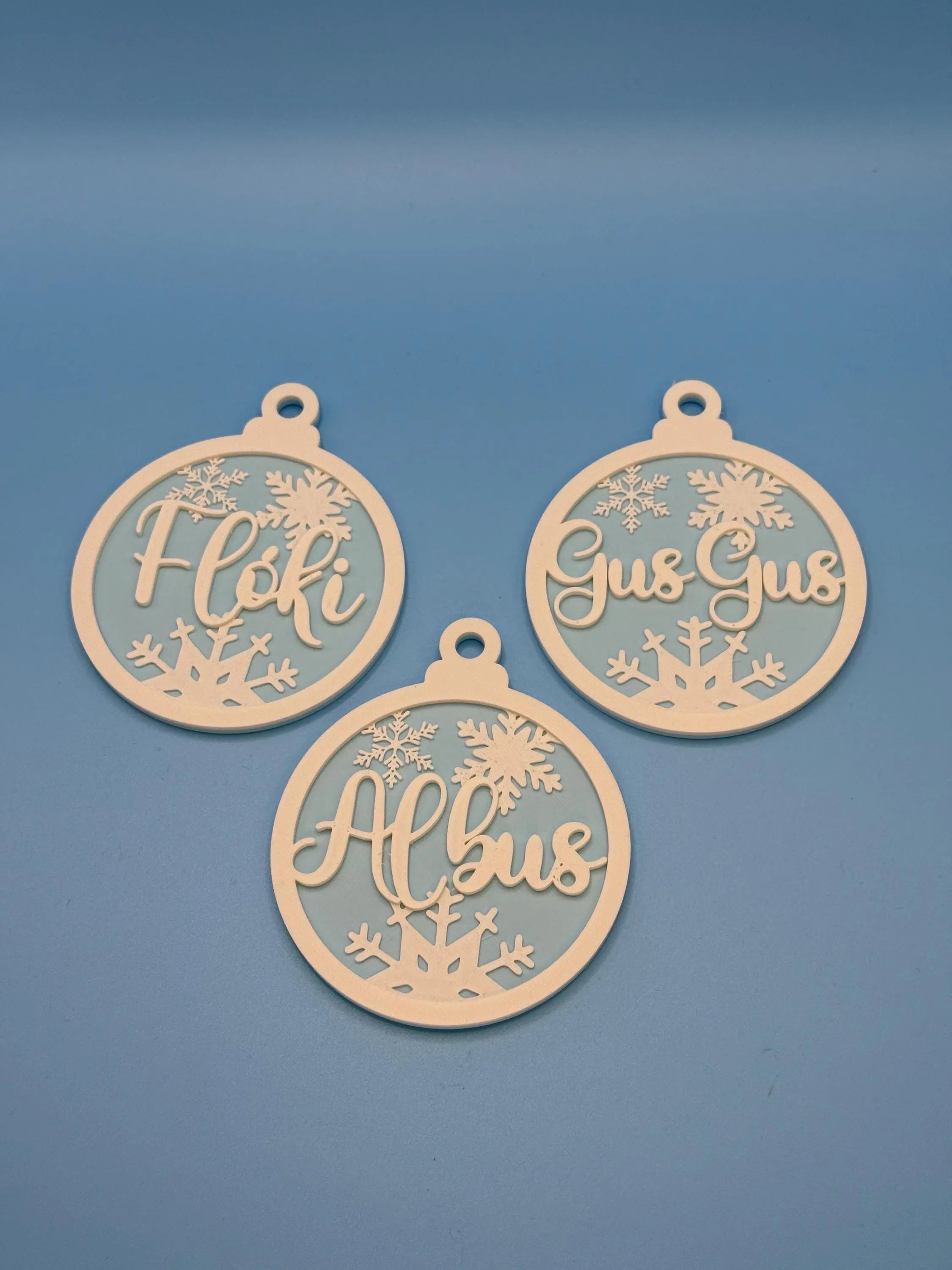 Gifts Personalized Christmas Ornament RoseLark Pet Products