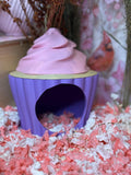 Cupcake Hide — Closed Base Small Pet Hideout RoseLark Pet Products