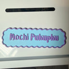 Magnetic Personalised Hamster Name Plaque | RoseLark