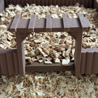 Platform Hamster Platform with Fence 25cm – Stable Platform for Wheel or Sand Bath RoseLark Pet Products