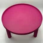 Platform Round Pet Sand Bath Platform – with Optional Lip RoseLark Pet Products