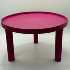Platform Round Pet Sand Bath Platform – with Optional Lip RoseLark Pet Products