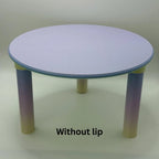 Platform Round Pet Sand Bath Platform – with Optional Lip RoseLark Pet Products