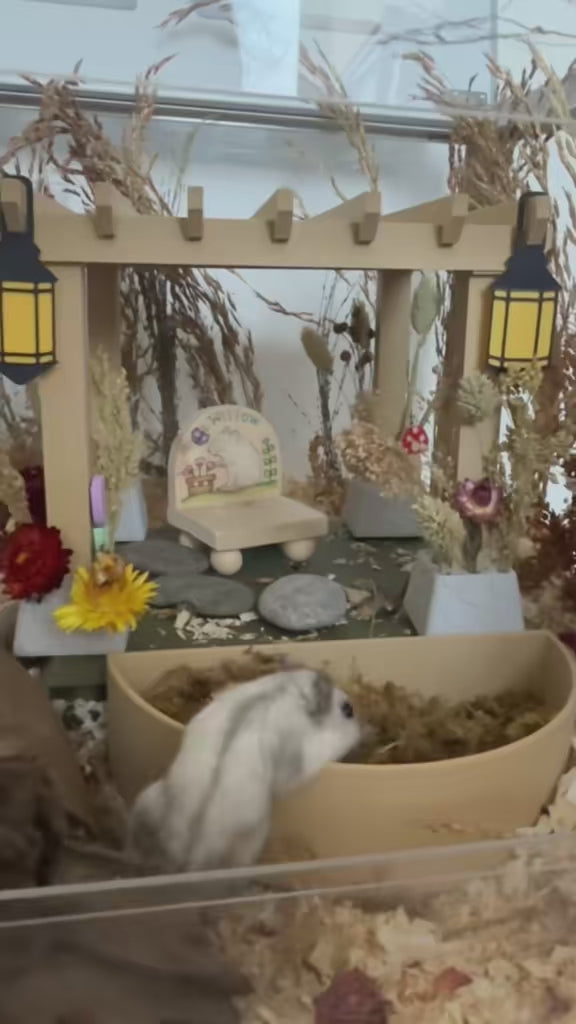 Enchanted Garden Hamster Pergola