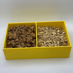 Sand Bath / Dig Box 2 Section Sand Bath & Dig Box RoseLark Pet Products