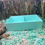 Sand Bath / Dig Box 2 Section Sand Bath & Dig Box | RoseLark
