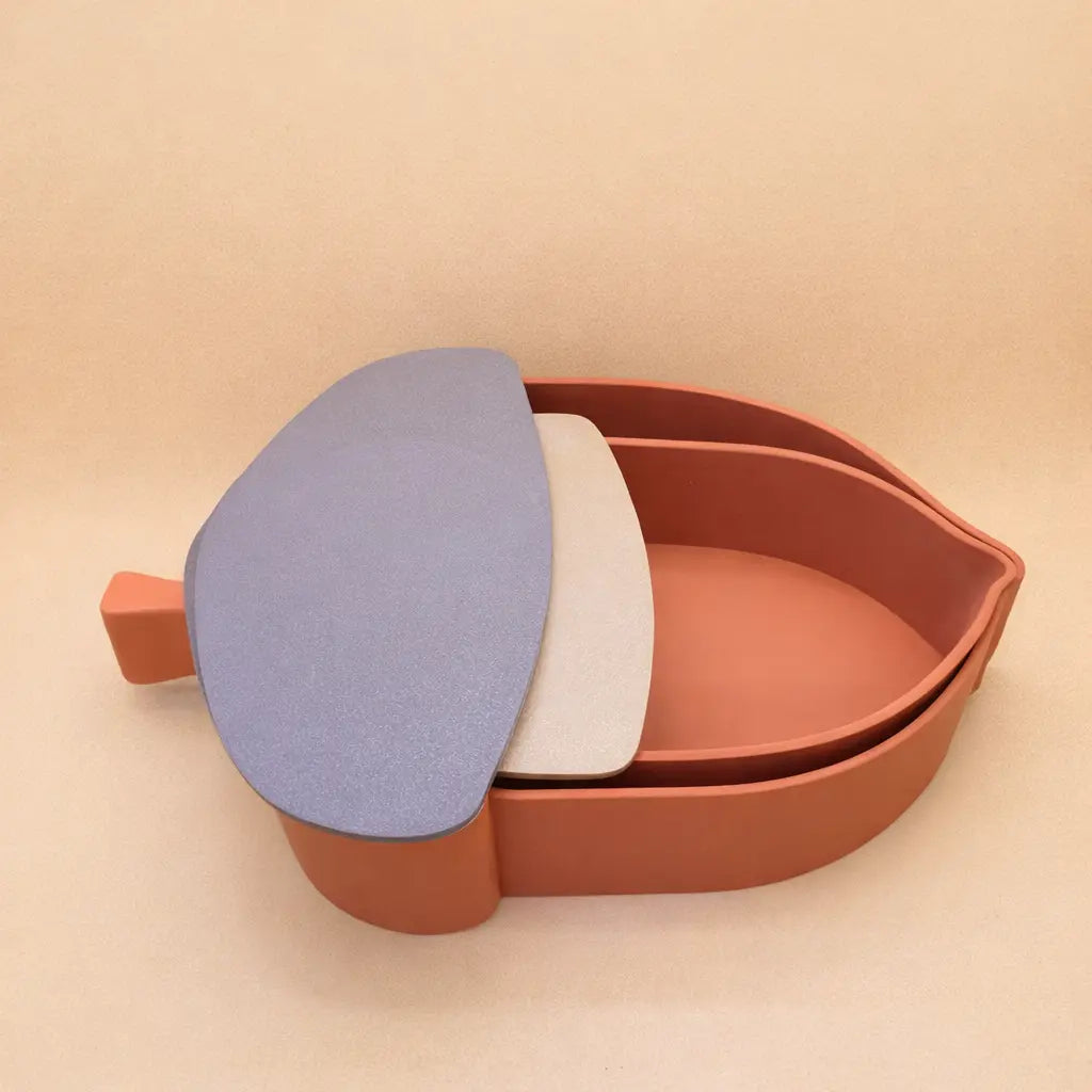 Sand Bath / Dig Box Acorn Sand Bath & Dig Box with Lid RoseLark Pet Products