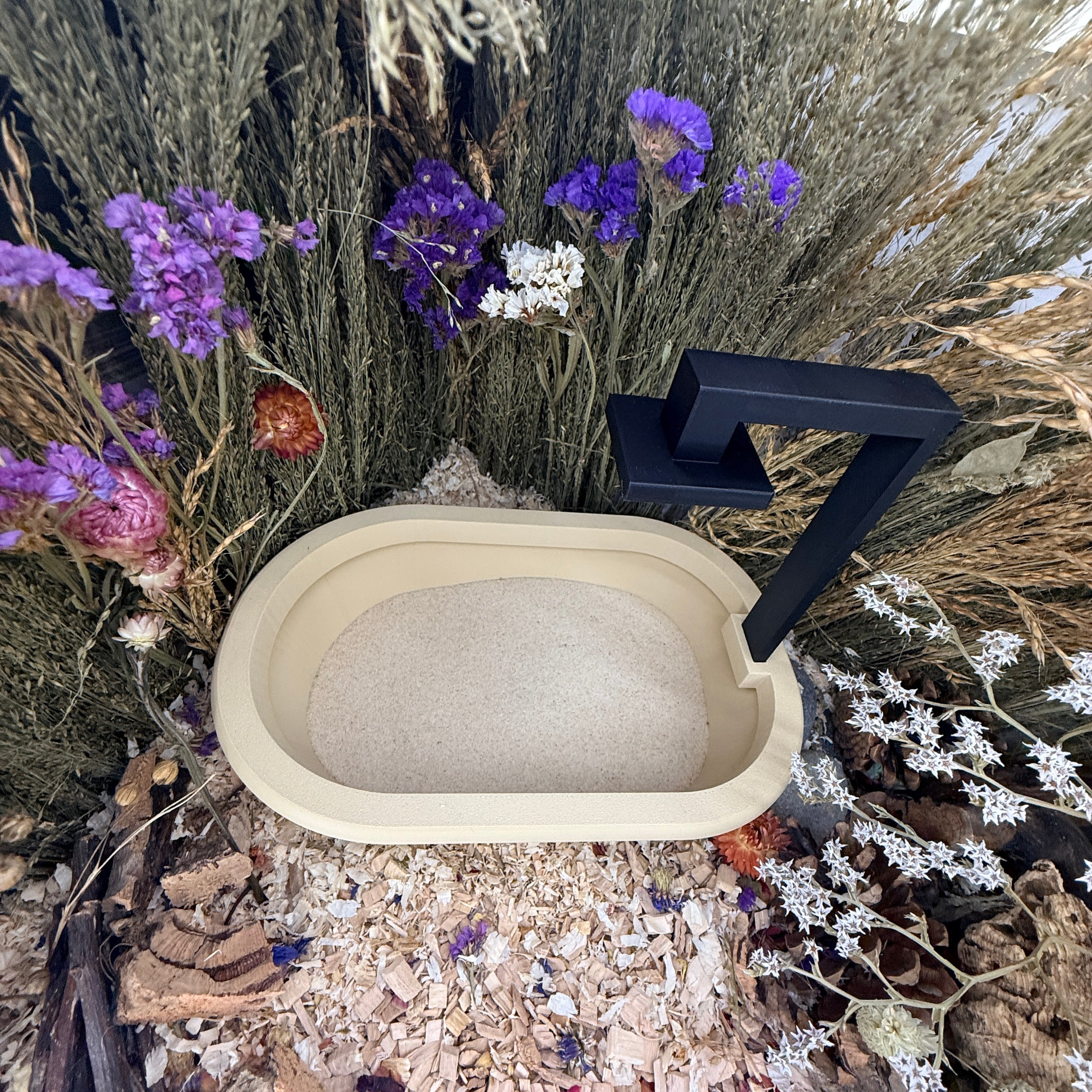 Sand Bath / Dig Box Bathtub Sand Bath & Dig Box RoseLark Pet Products