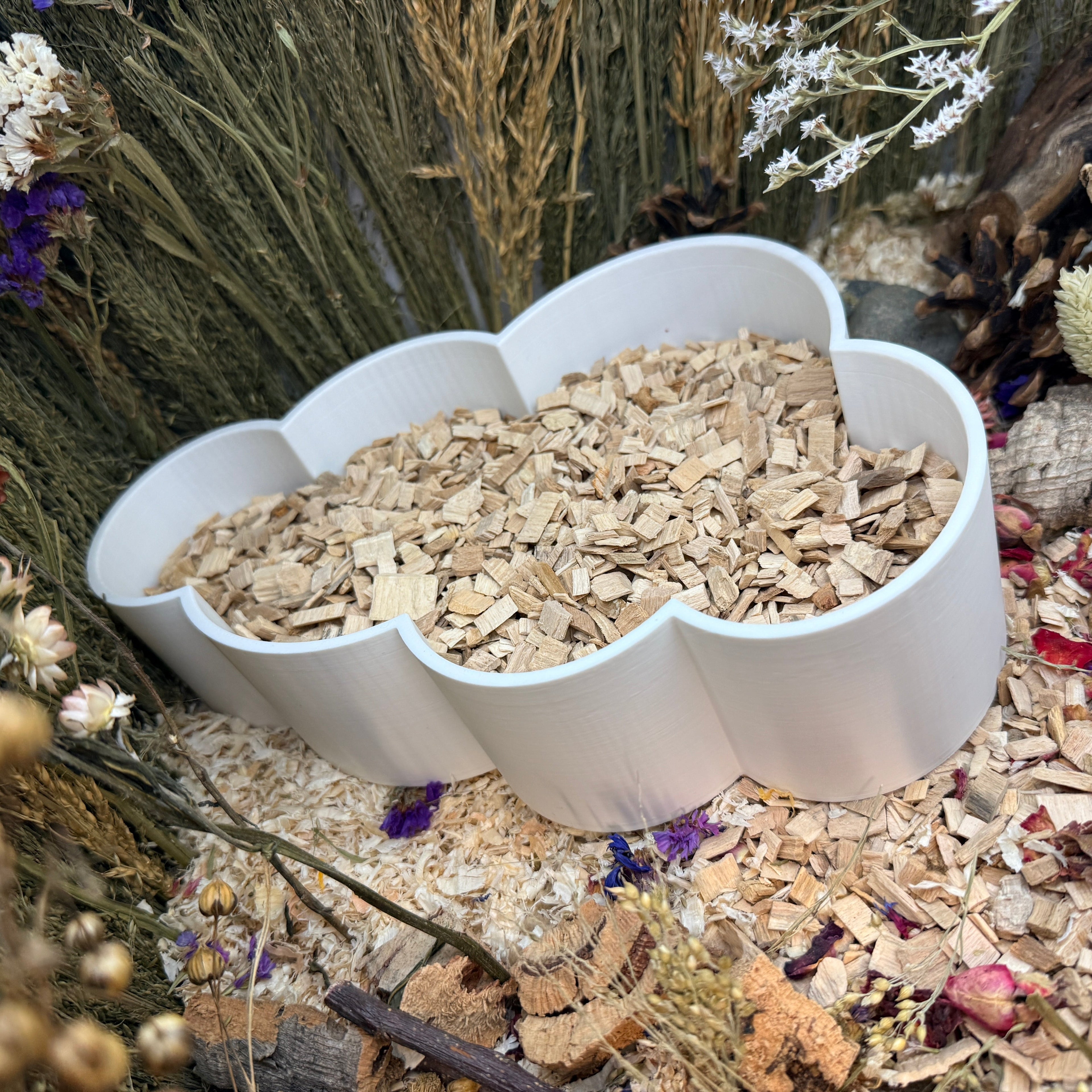 Sand Bath / Dig Box Cloud Sand Bath & Dig Box RoseLark Pet Products