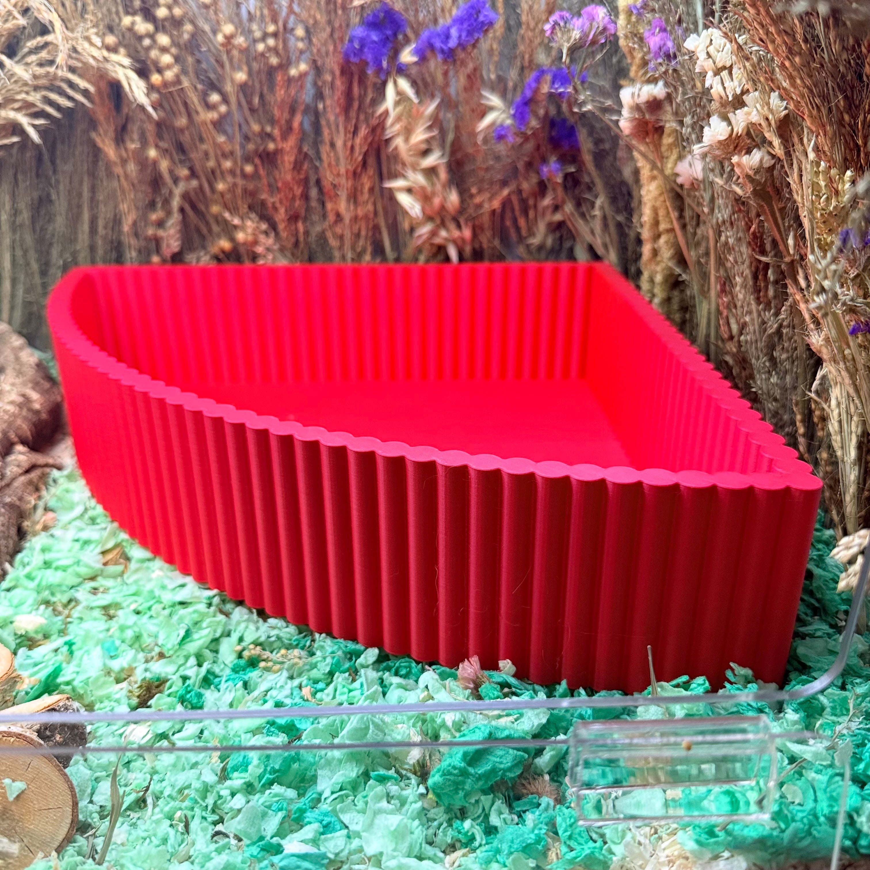 Sand Bath / Dig Box Corner Sand Bath | RoseLark