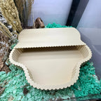 Sand Bath / Dig Box Dowel Effect Sand Bath (Optional Lid) RoseLark Pet Products