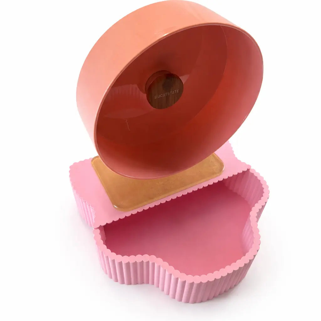 Sand Bath / Dig Box Dowel Effect Sand Bath (Optional Lid) RoseLark Pet Products