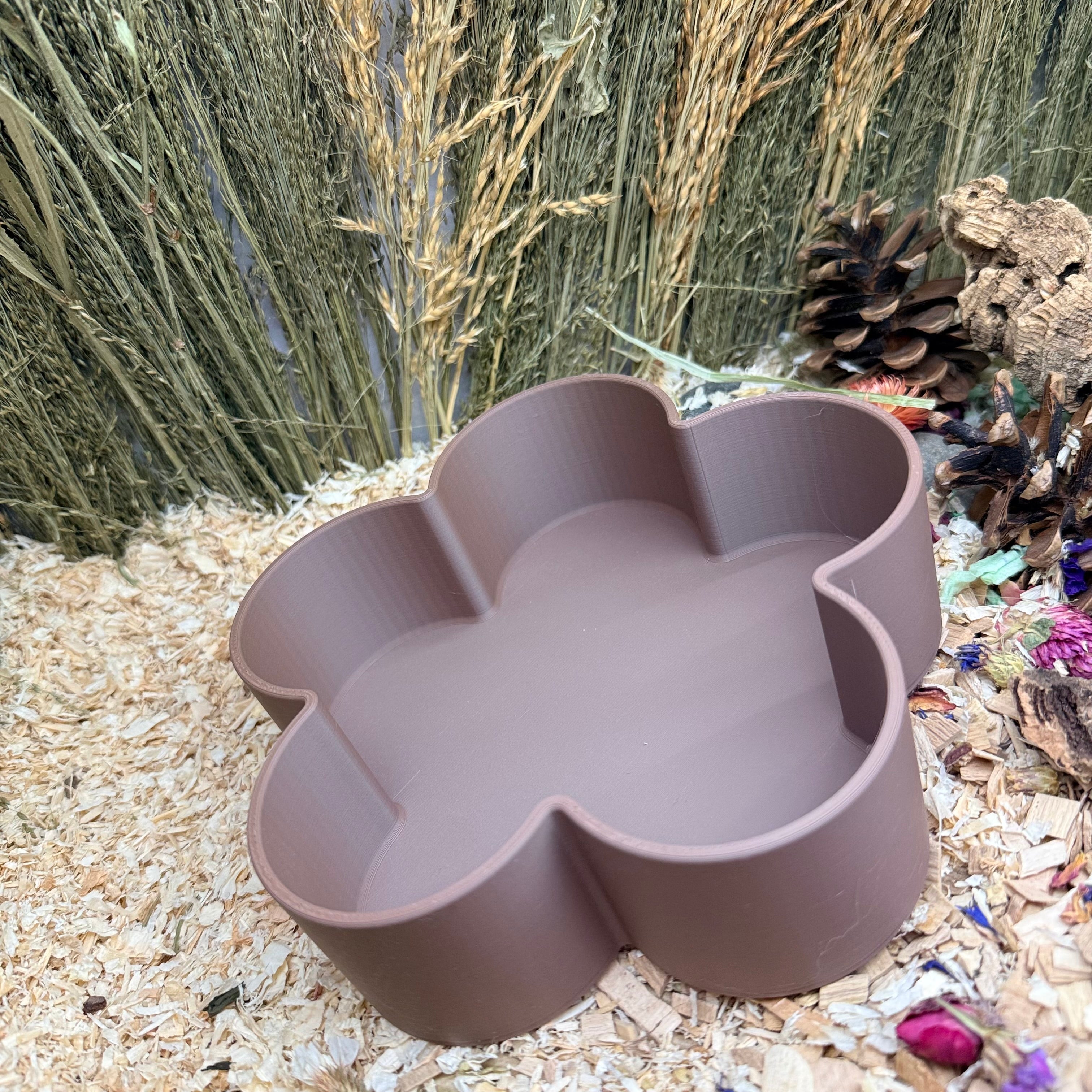 Sand Bath / Dig Box Flower Sand Bath & Dig Box RoseLark Pet Products