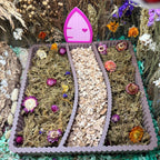 Sand Bath / Dig Box Garden Path Substrate Tray Dig Box RoseLark Pet Products
