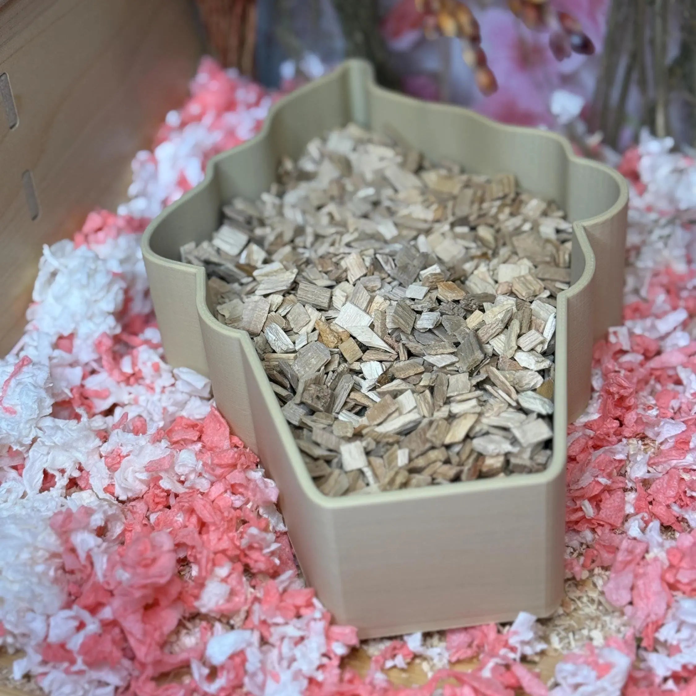 Sand Bath / Dig Box Ice Cream Sand Bath & Dig Box RoseLark Pet Products