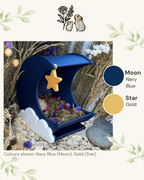 Sand Bath / Dig Box Moon Hide & Substrate Container | RoseLark