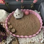 Sand Bath / Dig Box Oval Sand Bath & Dig Box | RoseLark
