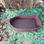 Top view Shipwreck themed hamster dig box