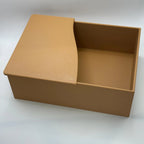 Sand Bath / Dig Box Rectangle Sand Bath with Lid RoseLark Pet Products