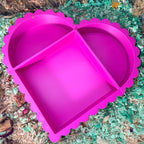 Sand Bath / Dig Box Scalloped 3 Piece Hamster Substrate Set | RoseLark