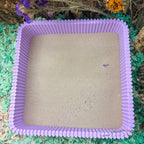 square hamster sand bath heart dowel