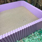 hamster dig box square substrate tray