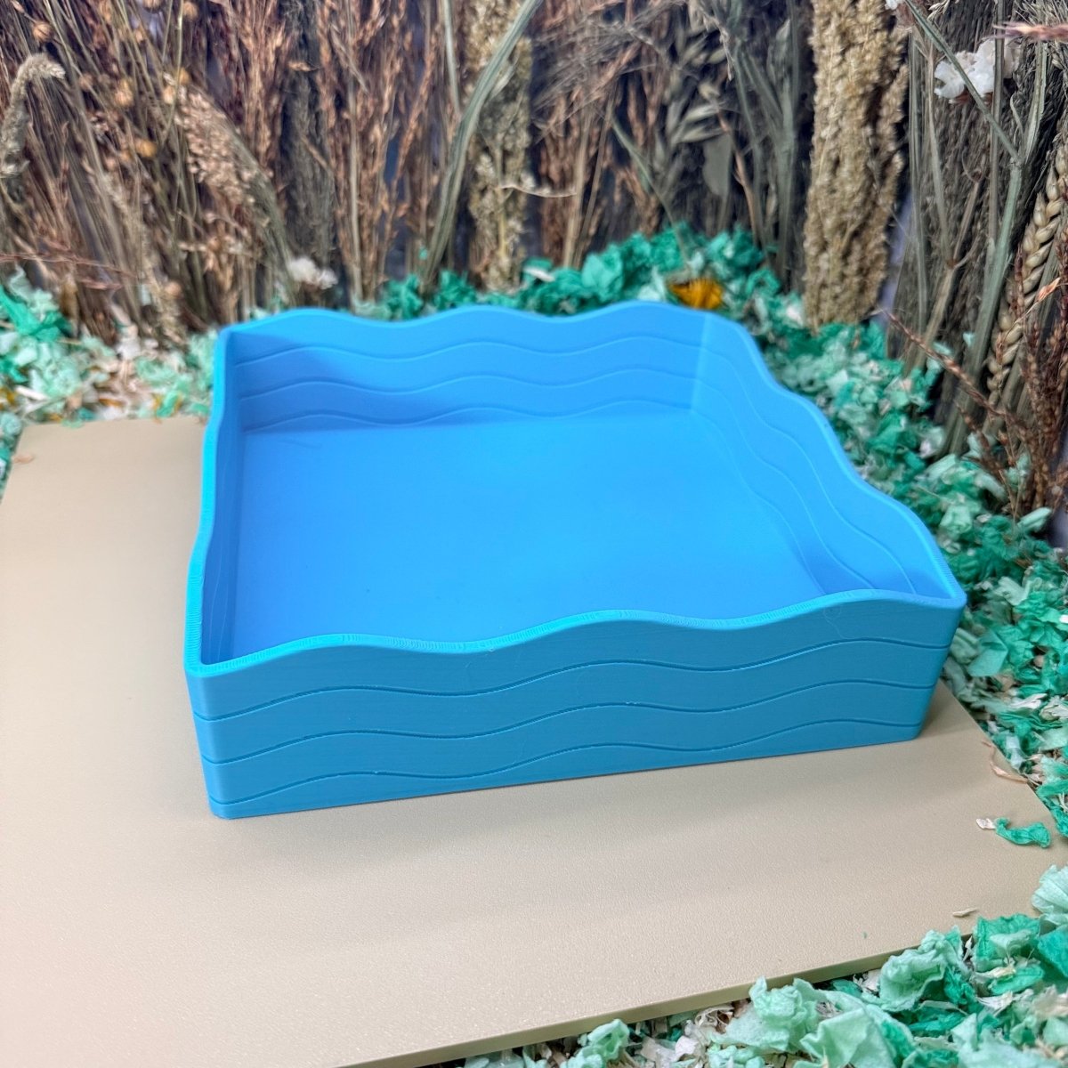 Sand Bath / Dig Box Wave Sand Bath & Dig Box | RoseLark
